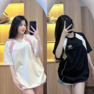 Áo Thun Tay Ngắn Nam Nữ Tay Lỡ Form Rộng