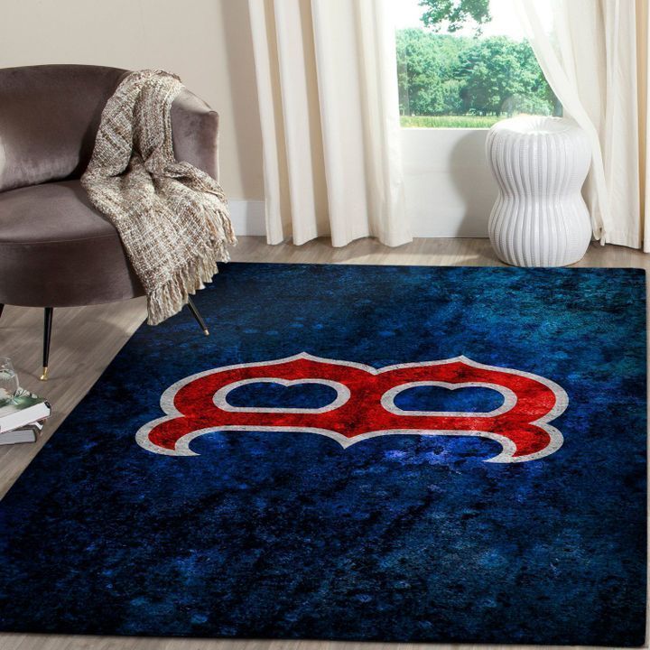 Boston Red Sox Living Room Area Rug
