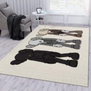 Kaws Small Lie Set Area Rug