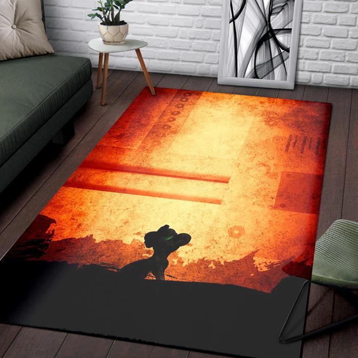 Metroid of Zelda Rug ? Custom Size And Printing