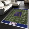 New York Giants Nfl 23 Area Rug And
